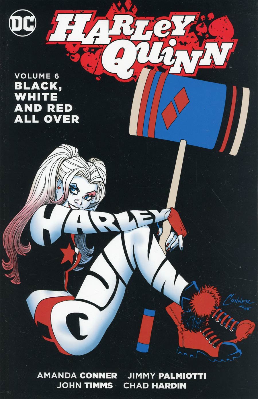 Harley Quinn (New 52) Vol 6 Black White And Red All Over TP