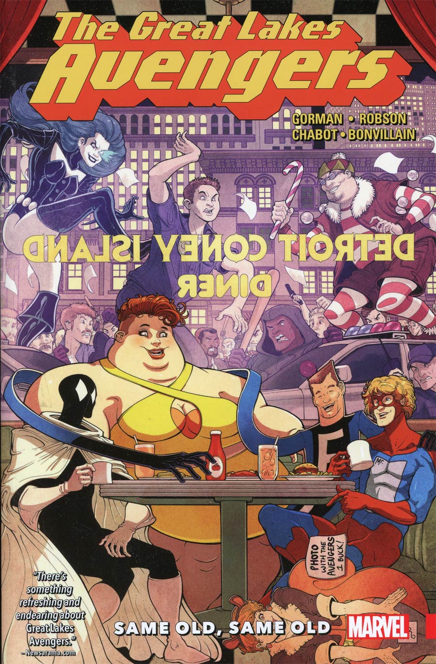 Great Lakes Avengers Same Old Same Old TP