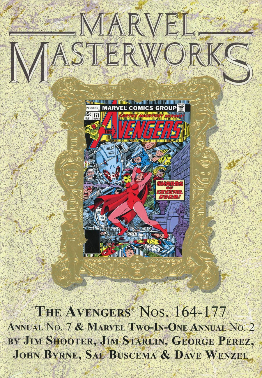 Marvel Masterworks Avengers Vol 17 HC Variant Dust Jacket