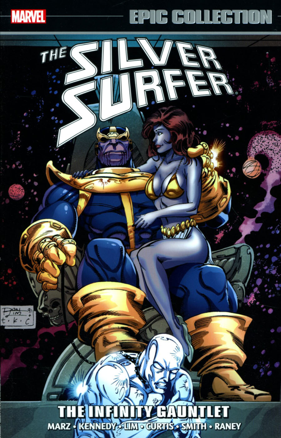 Silver Surfer Epic Collection Vol 7 Infinity Gauntlet TP