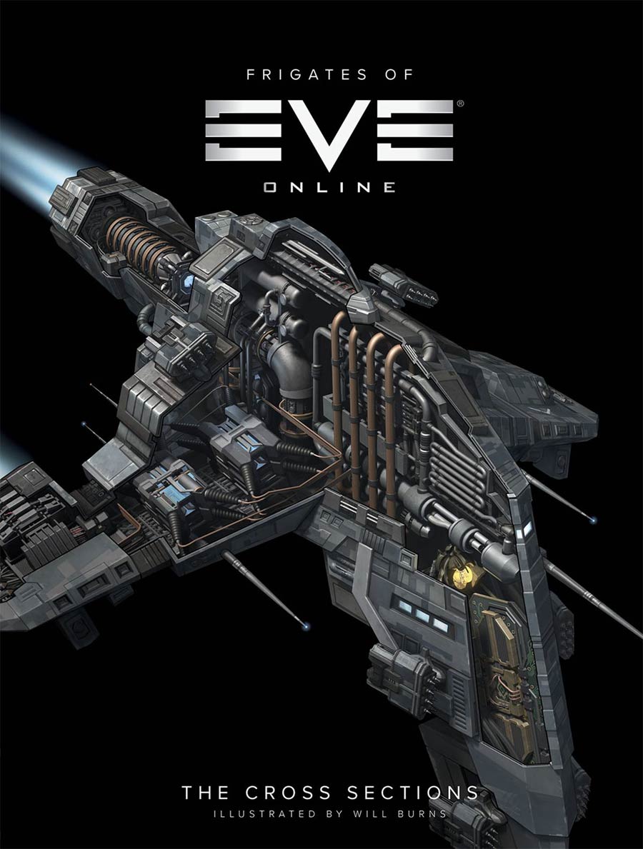 Frigates Of EVE Online Cross Sections HC