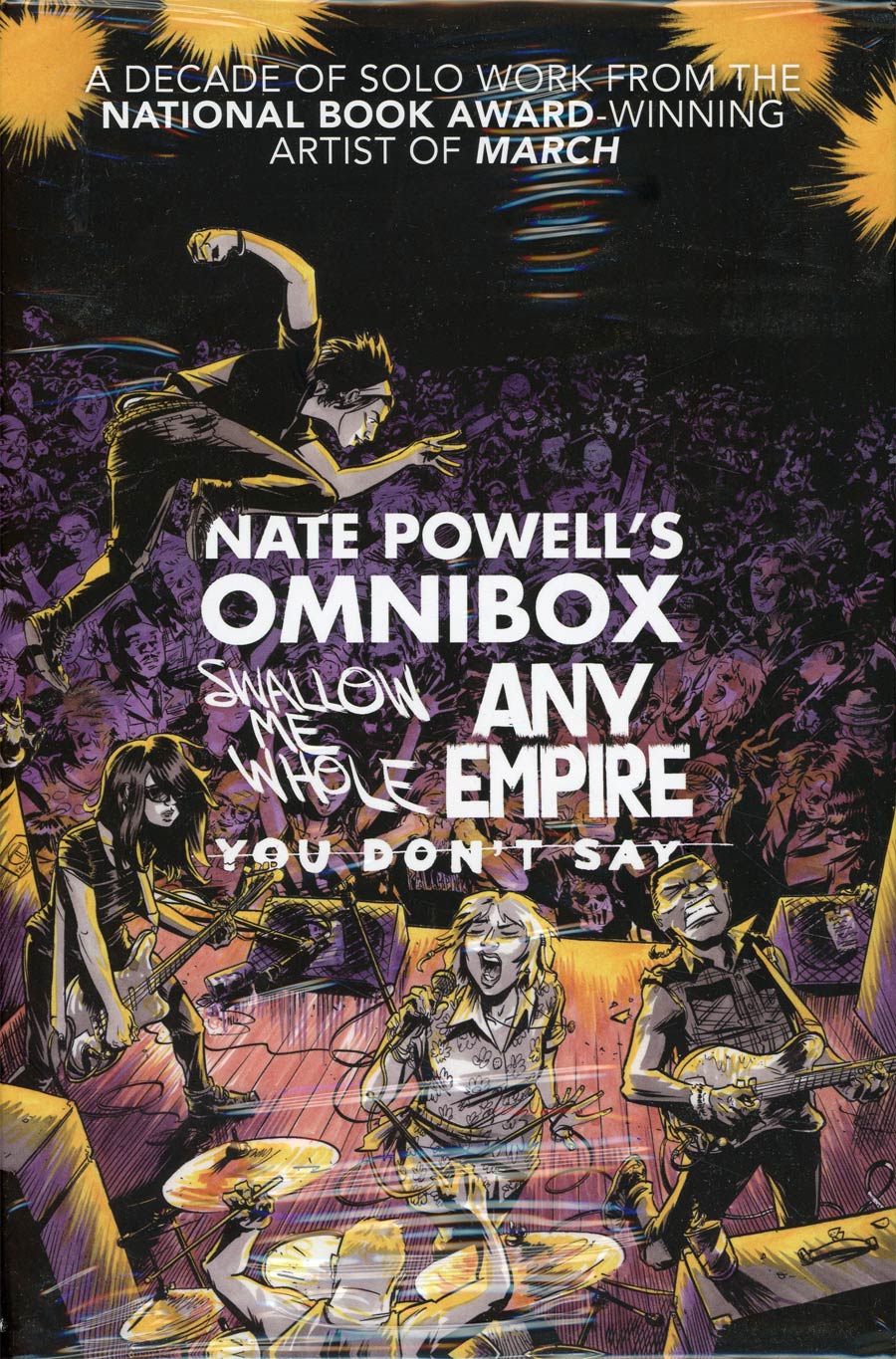 Nate Powells Omnibox Featuring Swallow Me Whole Any Empire And You Dont Say Slipcase
