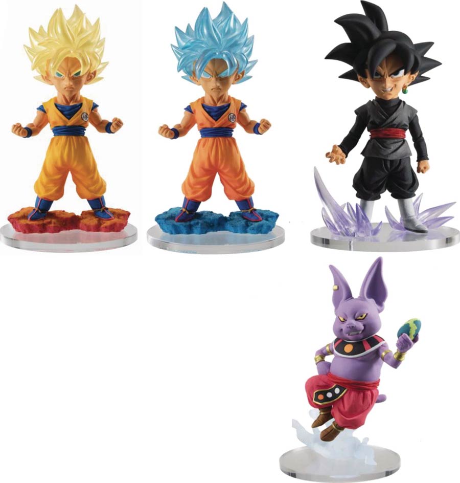Dragon Ball Super Ultimate Grade Collectible Figure Series 4 Display