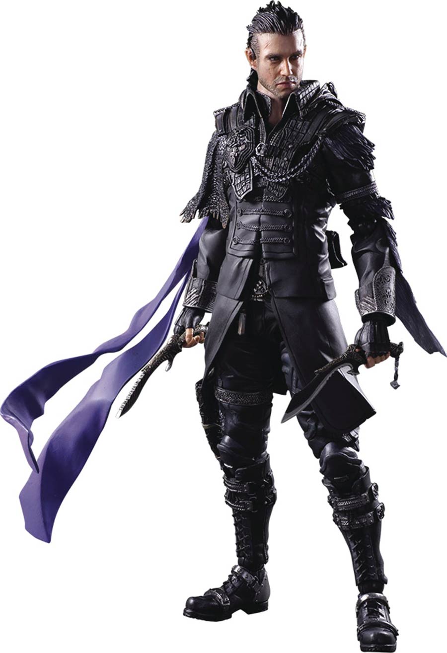 Final Fantasy XV Kingsglaive Play Arts Kai Action Figure - Nyx Ulric