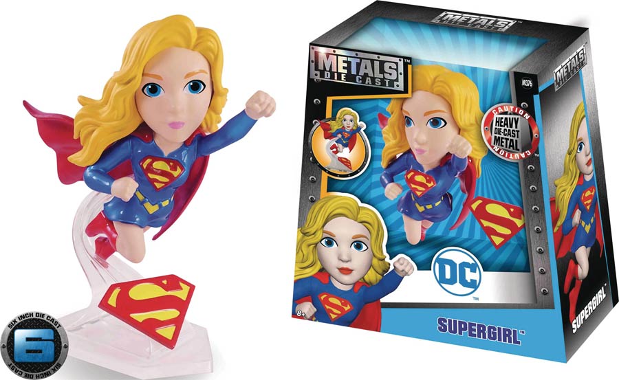Metals DC Girls 6-Inch Die-Cast Figure - Supergirl