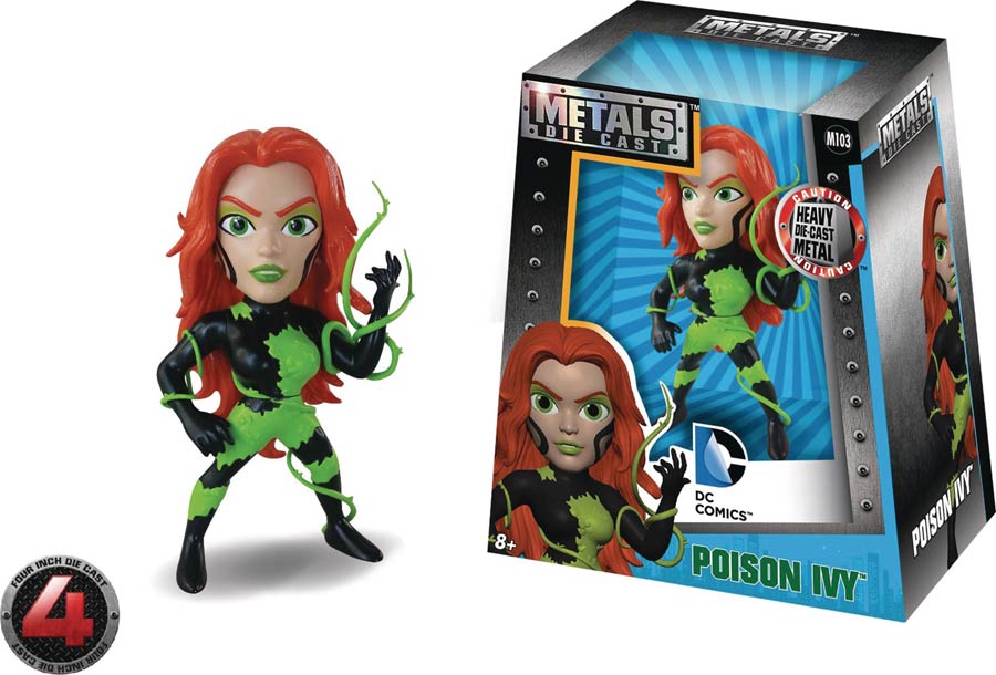 Metals DC Girls 4-Inch Die-Cast Figure Wave 1 - Poison Ivy