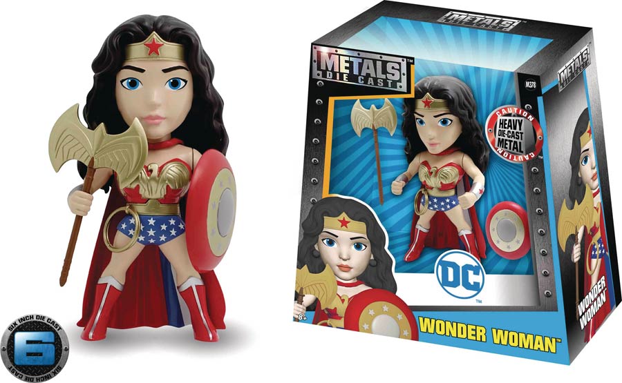 Metals DC Girls 6-Inch Die-Cast Figure - Wonder Woman