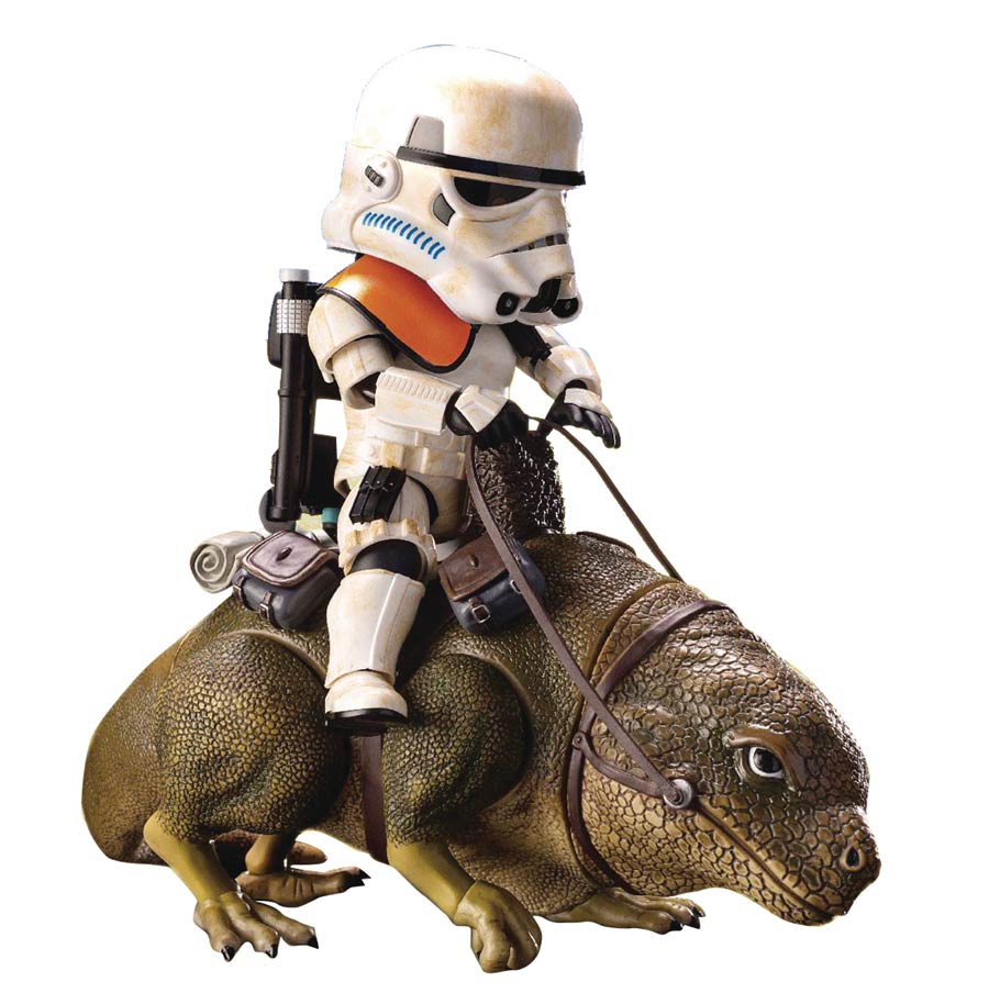 Star Wars Episode IV A New Hope Egg Attack Action 014S Dewback & Sandtrooper Previews Exclusive Action Figure Set - RESOLICITED