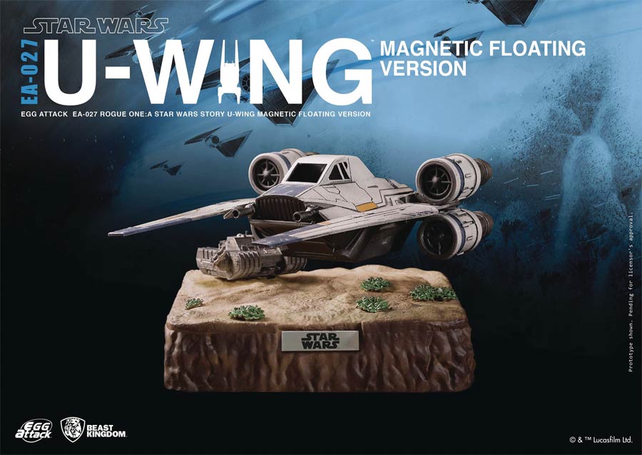 Star Wars Rogue One Egg Attack Action 027 U-Wing Magnetic Floating Previews Exclusive Action Figure