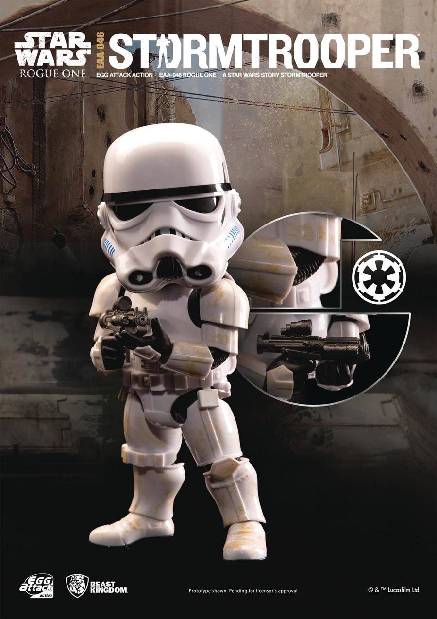 Star Wars Rogue One Egg Attack Action 046 Stormtrooper Previews Exclusive Action Figure