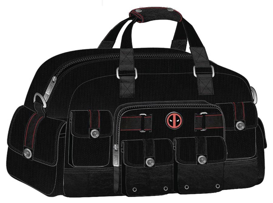 Marvel Deluxe Weekender Duffle Bag - Deadpool Chimichanga