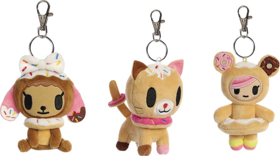 Tokidoki plush keychain