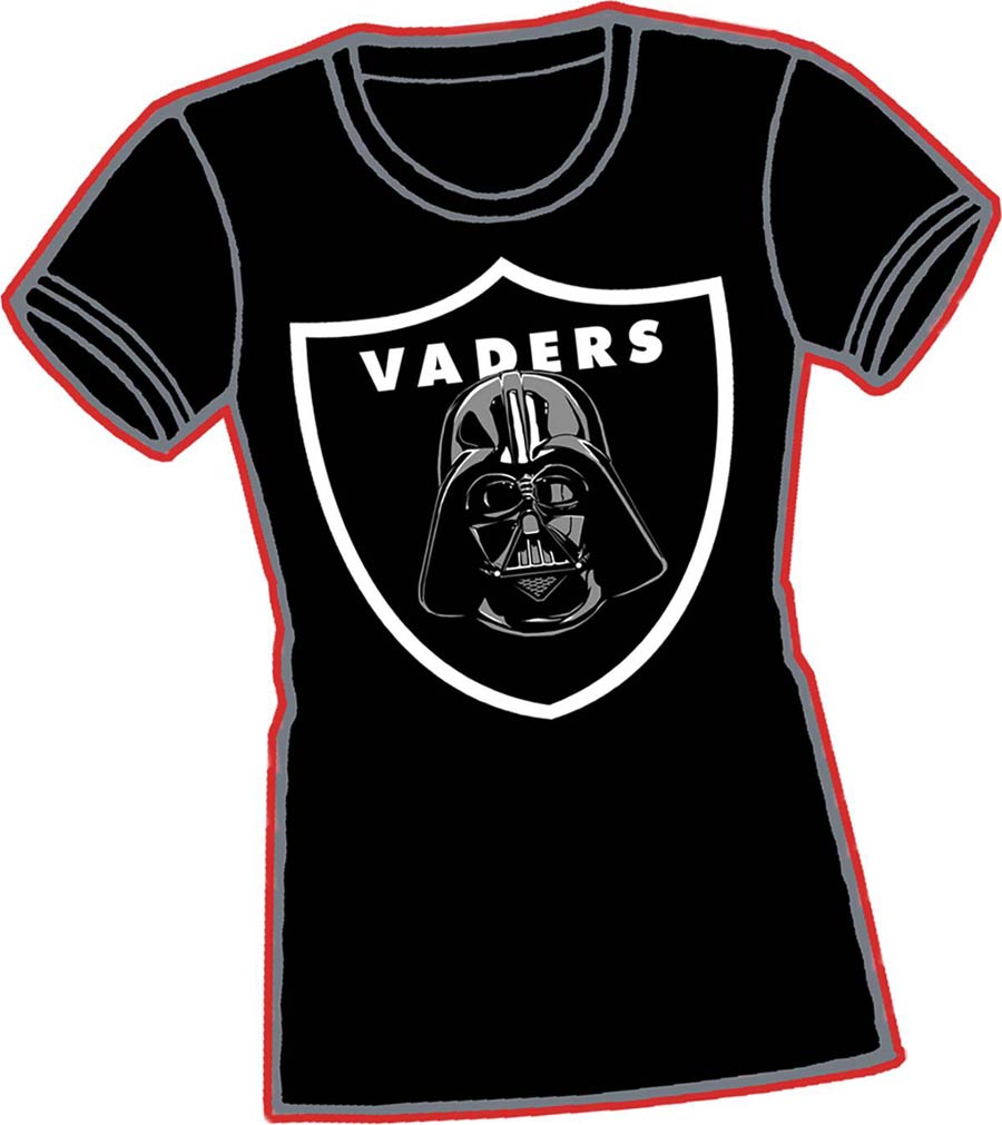Vader Raiders Womens T-Shirt Large
