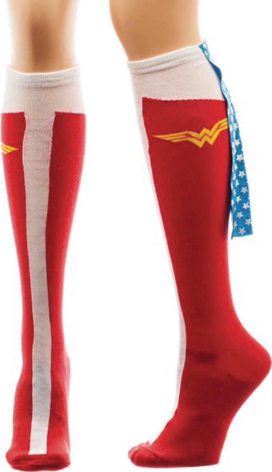 DC Wonder Woman Caped Knee High Socks