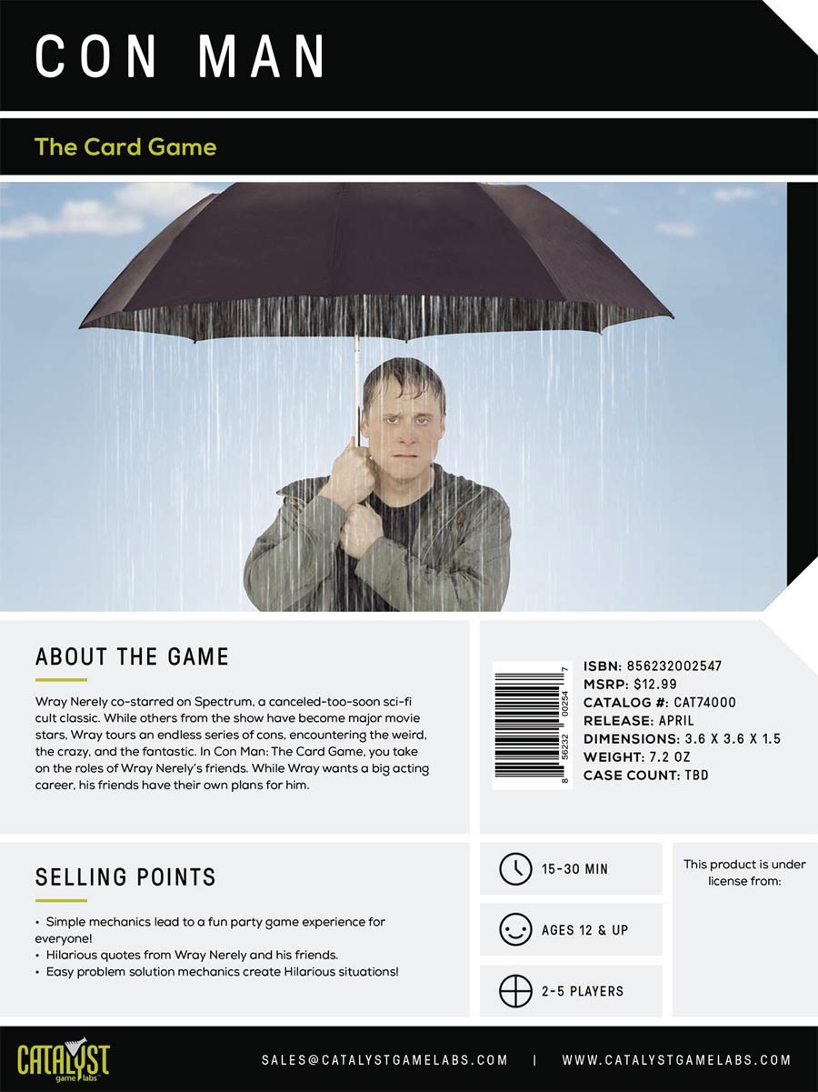 Con Man The Card Game