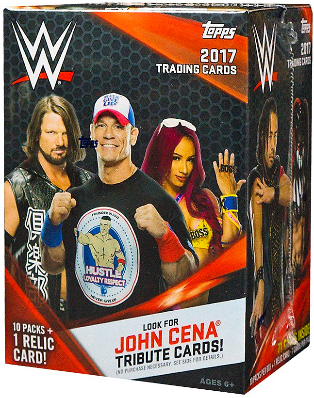Topps 2017 WWE Trading Cards Box