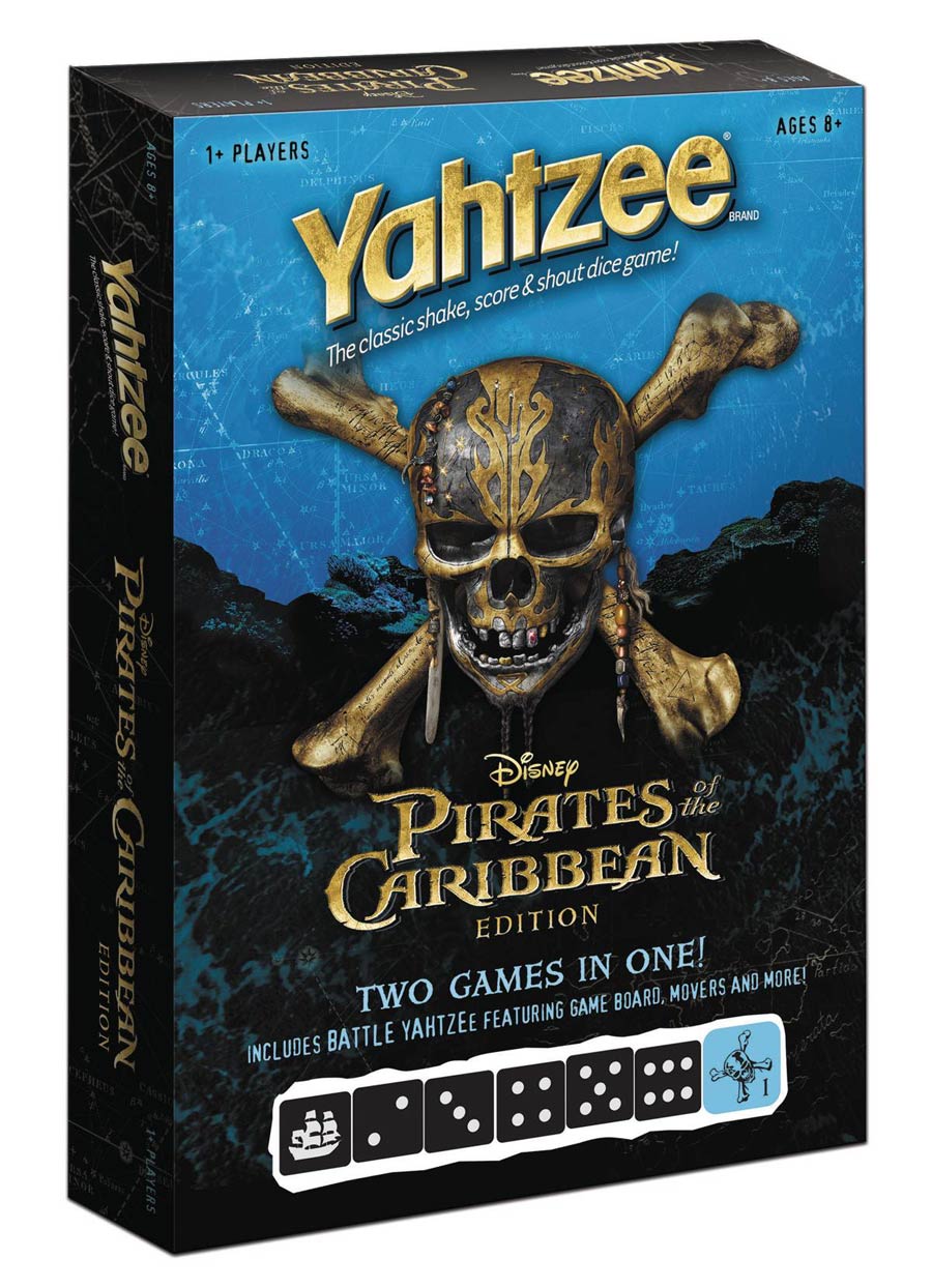 Yahtzee Pirates Of The Caribbean 2017 Battle Edition