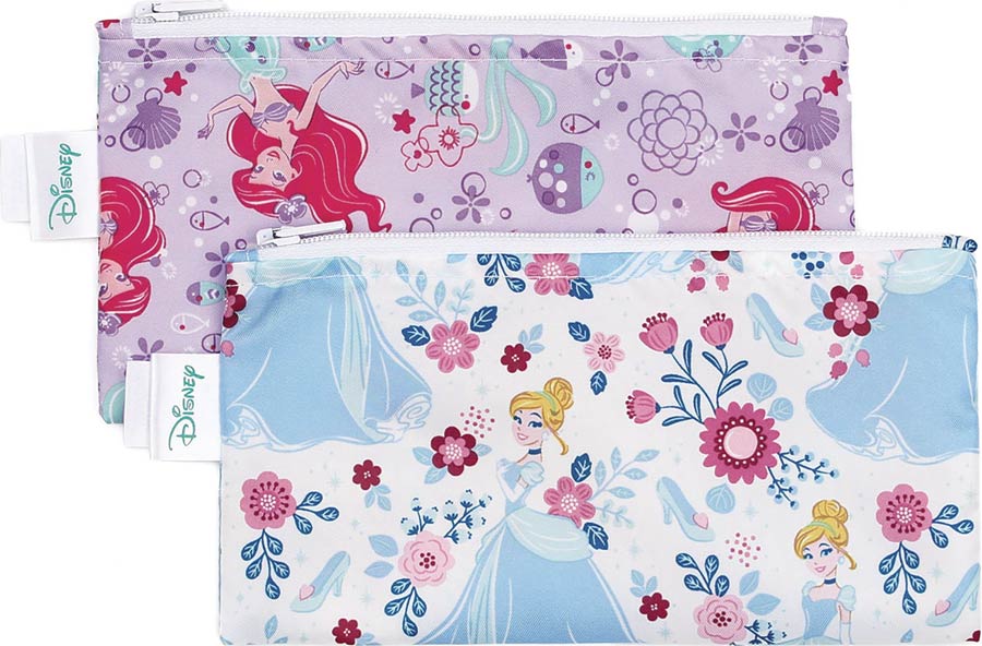 Disney Small Reusable Snack Bag 2-Pack - Disney Princess