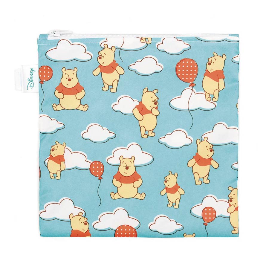 Disney Large Reusable Snack Bag - Winnie The Pooh & Balloon