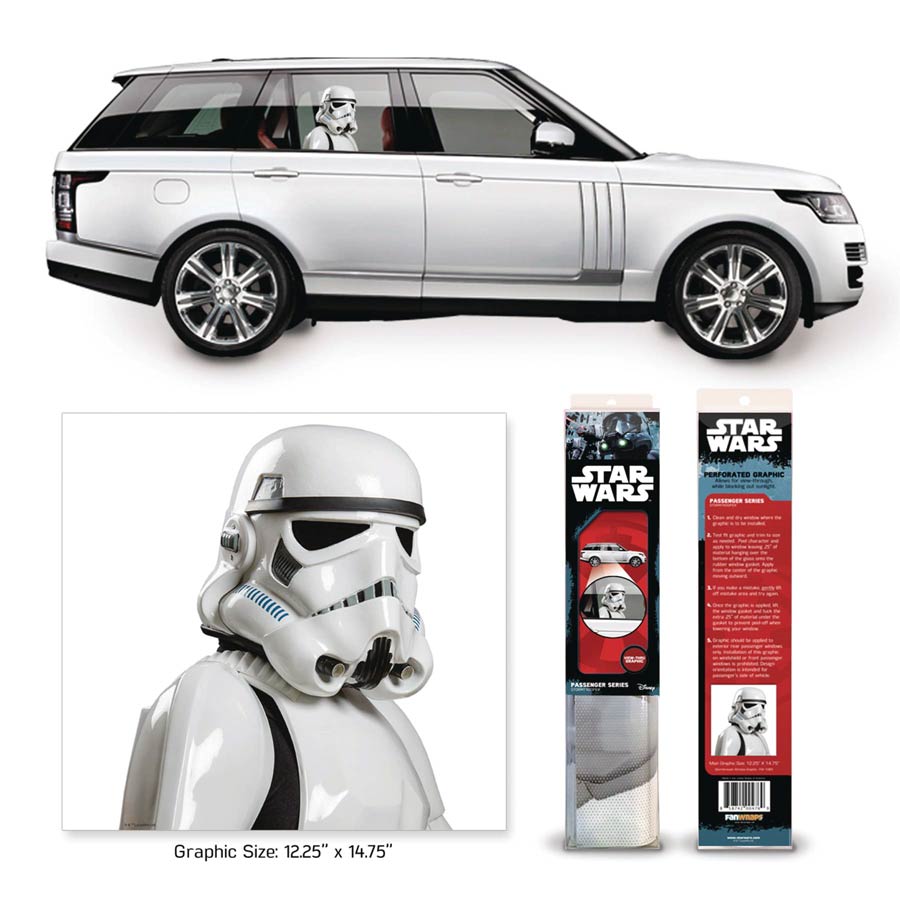Star Wars Passenger Window Decal - Stormtrooper