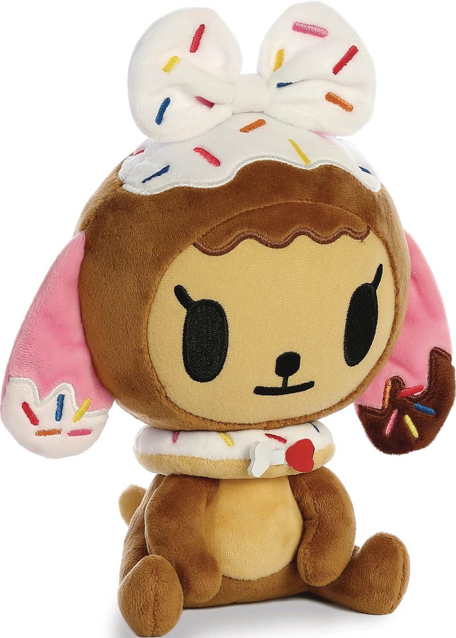Tokidoki Donutella Plush - Tan Doggie 8.5-Inch