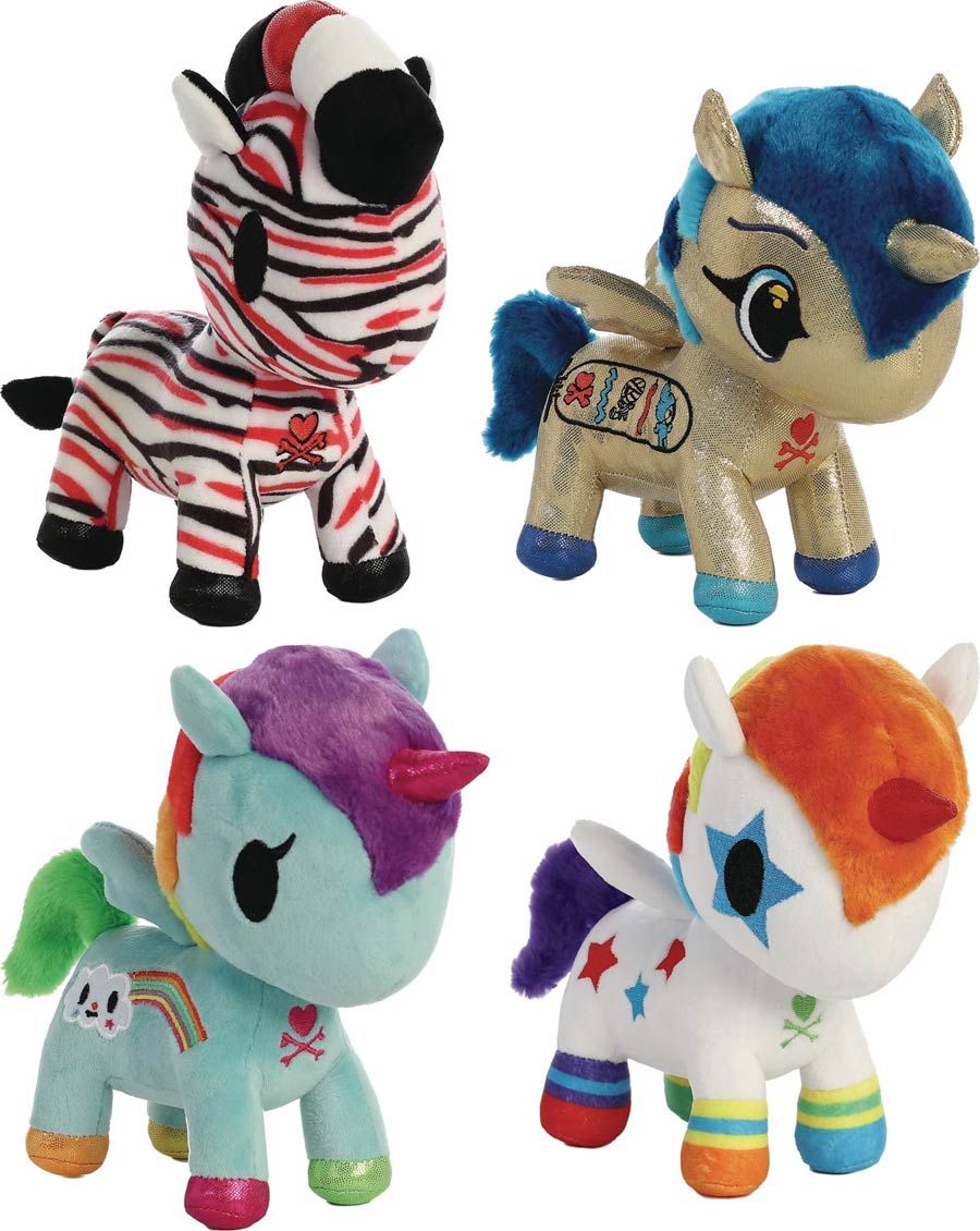 Tokidoki Unicorno 8.5-Inch Plush Assortment Case