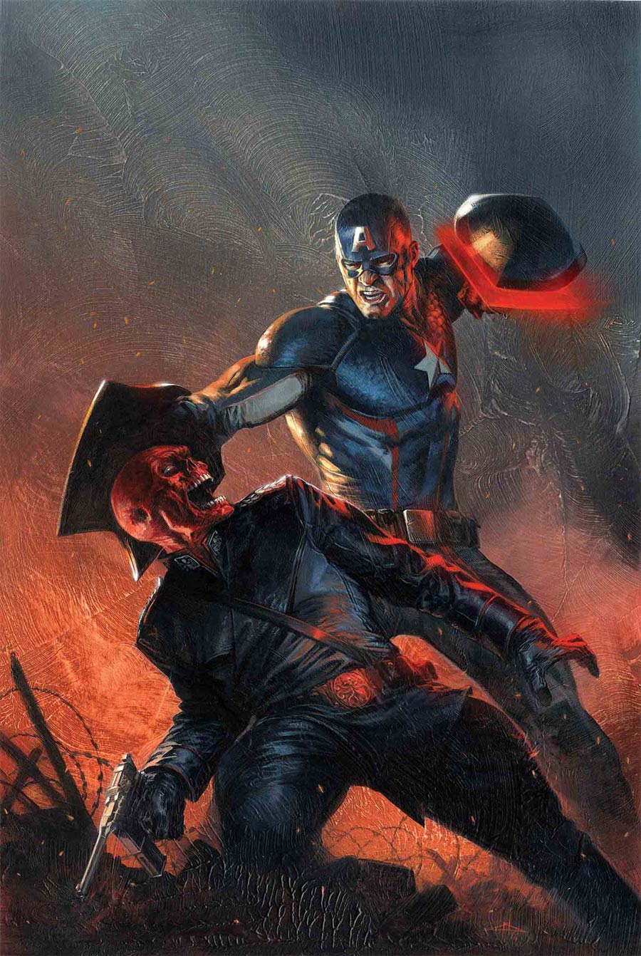 Captain America Steve Rogers #15 By Gabriele Dell Otto Poster