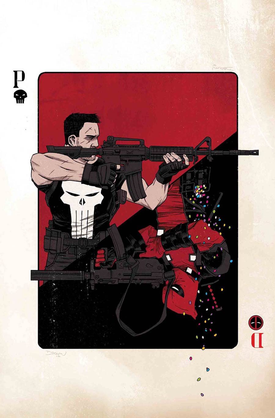 Deadpool vs Punisher #1 By Declan Shalvey Poster