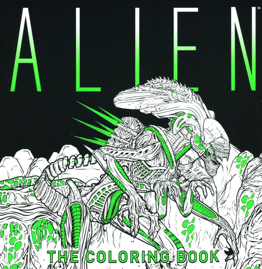 Alien Coloring Book TP