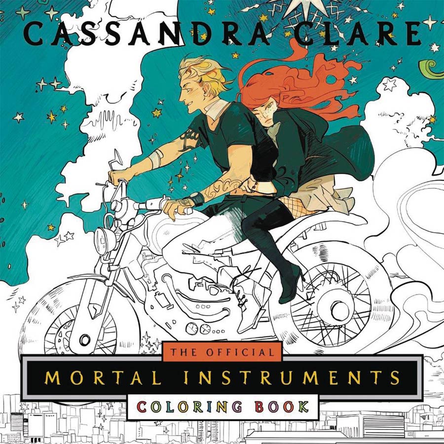 Official Mortal Instruments Coloring Book SC