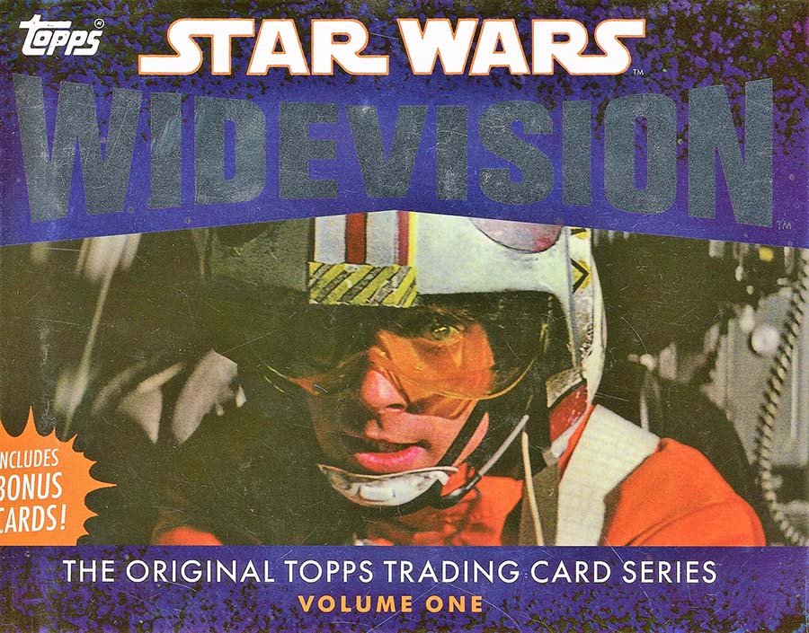Star Wars Widevision Original Topps Trading Card Series Vol 1 HC