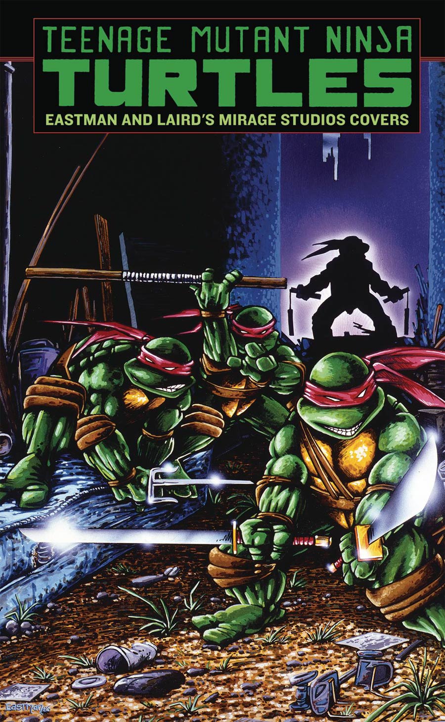 Teenage Mutant Ninja Turtles Eastman And Lairds Mirage Studios Covers HC