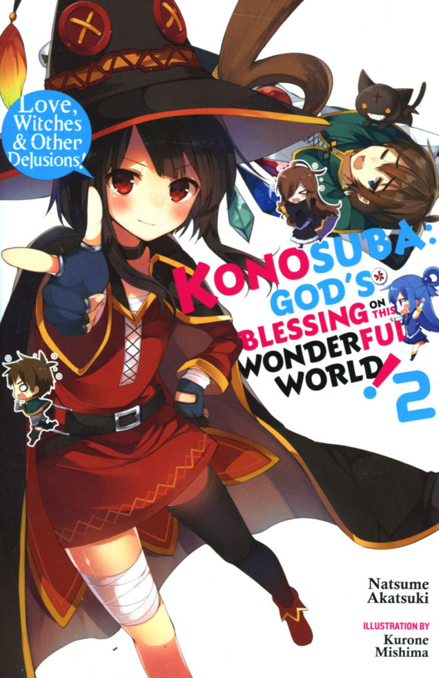 Konosuba Gods Blessing On This Wonderful World Light Novel Vol 2 Love Witches & Other Delusions