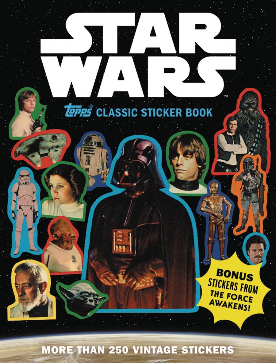 Star Wars Classic Sticker Book SC