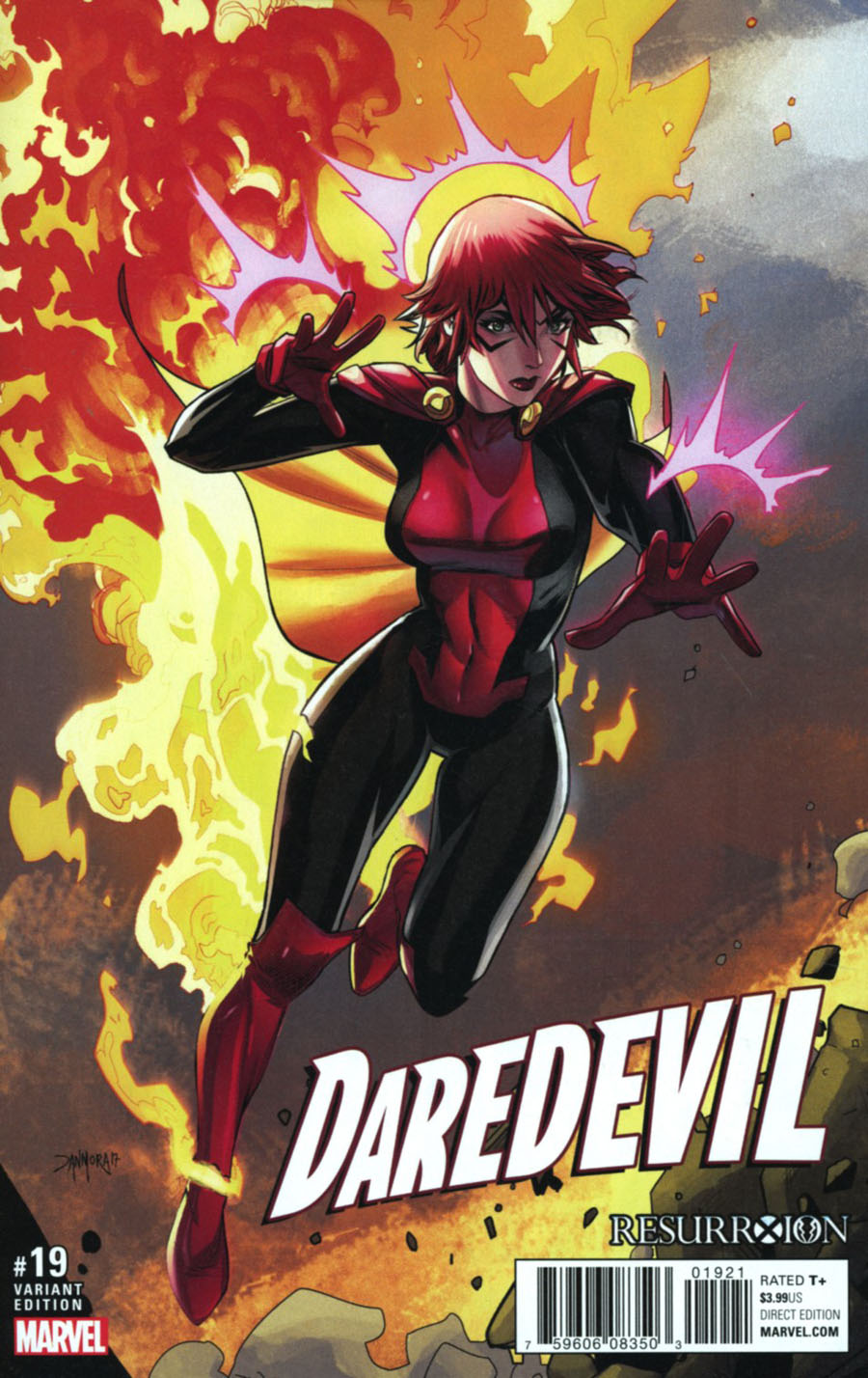 Daredevil Vol 5 #19 Cover B Variant Dan Mora Resurrxion Cover