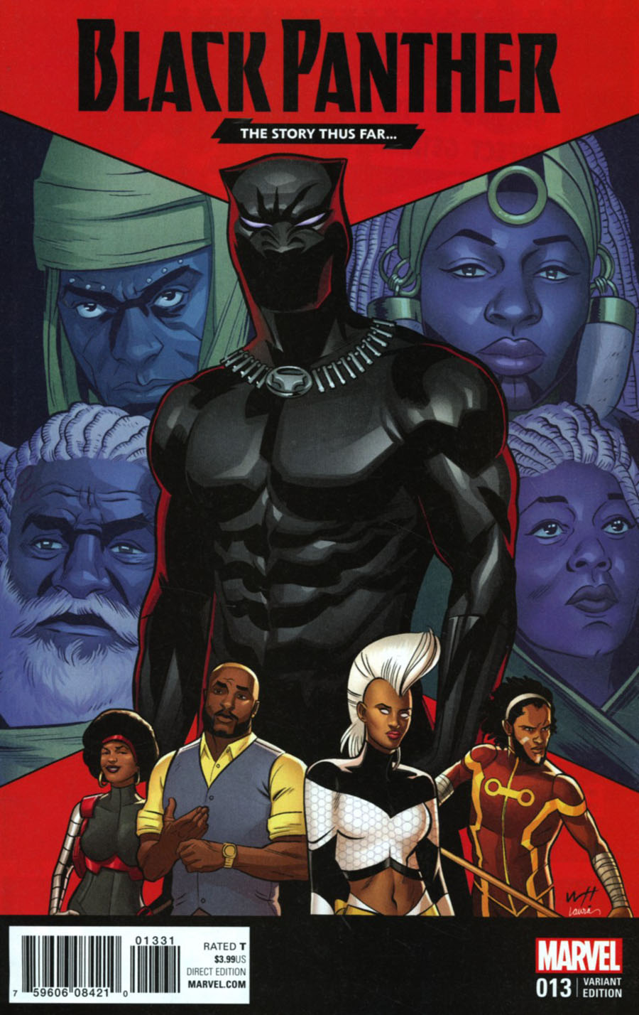 Black Panther Vol 6 #13 Cover C Variant Wilfredo Torres Story Thus Far Cover