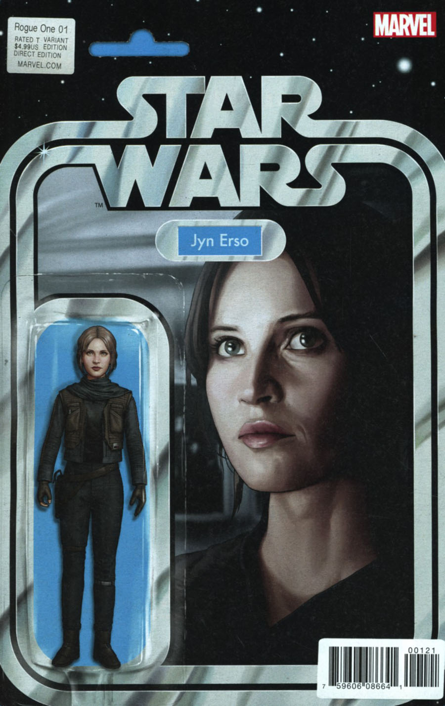 Star Wars Rogue One Adaptation #1 Cover B Variant John Tyler Christopher Action Figure Cover
