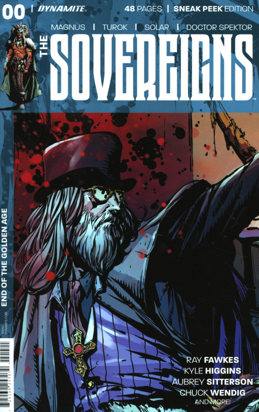 Sovereigns #0 Cover B Incentive Johnny Desjardins Sneak Peek Variant Cover
