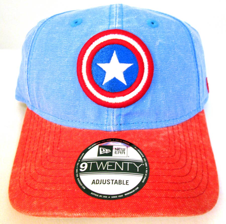 Captain America Rugged Canvas 920 Strapback Cap