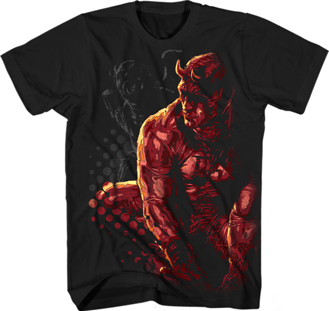 Daredevil Outta Sight Black T-Shirt Large