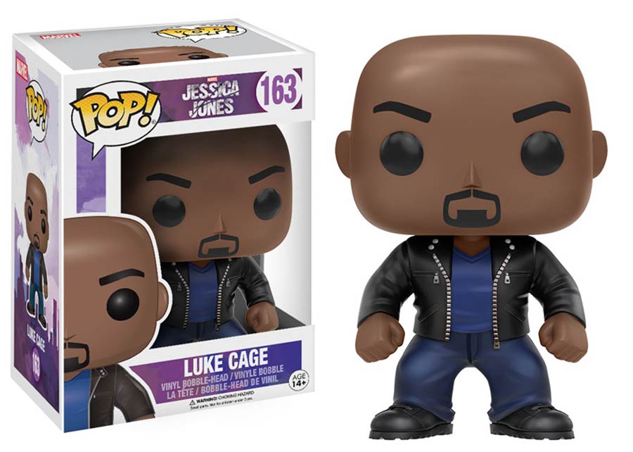 POP Marvel 163 Jessica Jones TV Luke Cage Vinyl Bobble Head