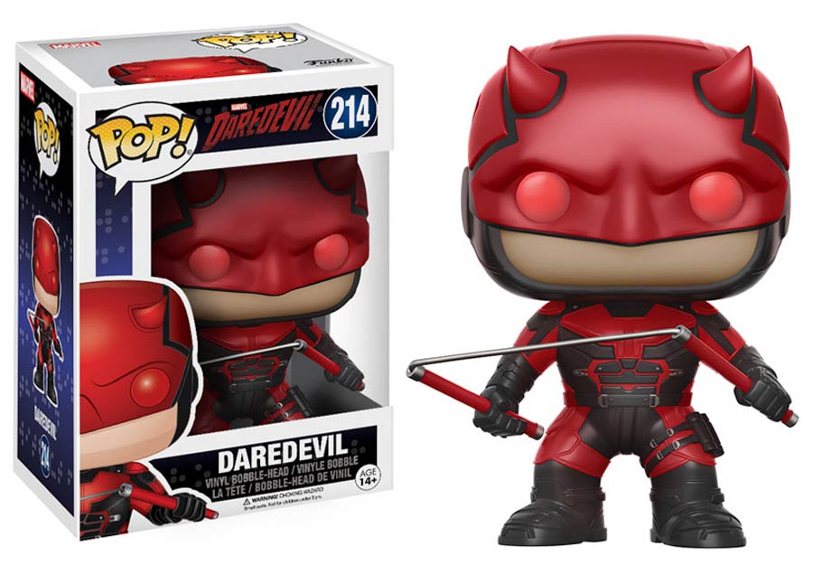 POP Marvel 214 Daredevil TV Daredevil Vinyl Bobble Head