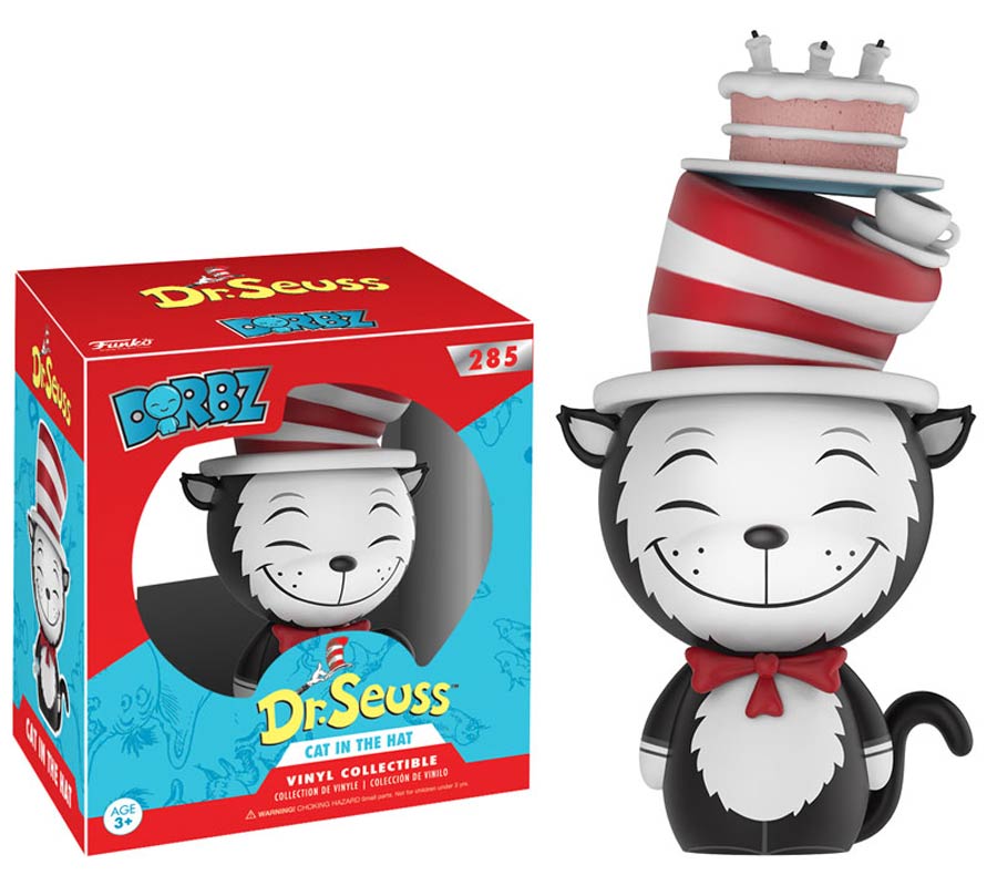 Dorbz 285 Dr Seuss Cat In The Hat Vinyl Figure