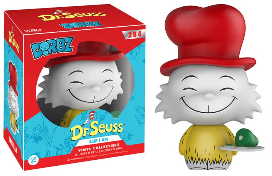 Dorbz 284 Dr Seuss Sam I Am Vinyl Figure