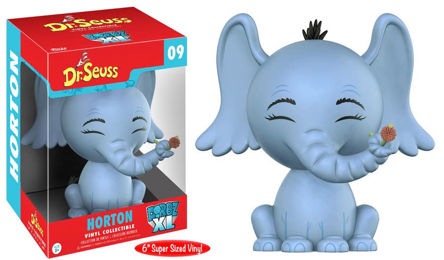 Dorbz XL 09 Dr Seuss Horton Vinyl Figure