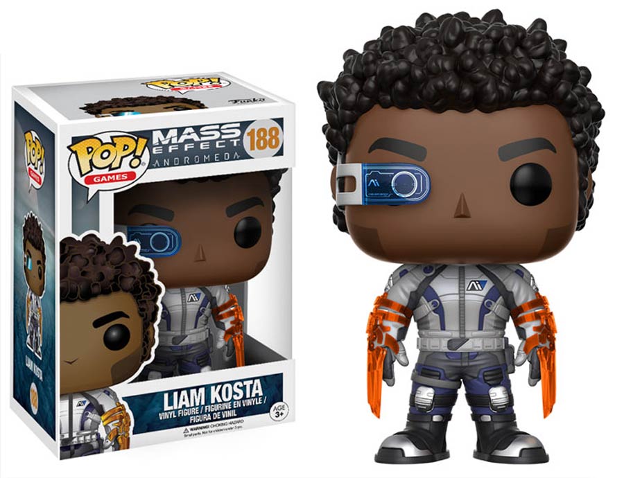 POP Games 188 Mass Effect Andromeda Liam Kosta Vinyl Figure