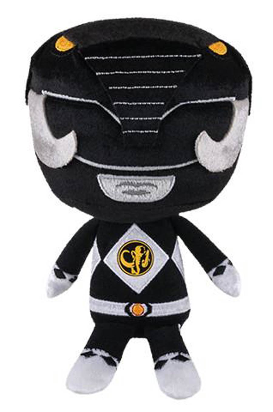 Mighty Morphin Power Rangers Heroes Black Ranger 7-Inch Plush