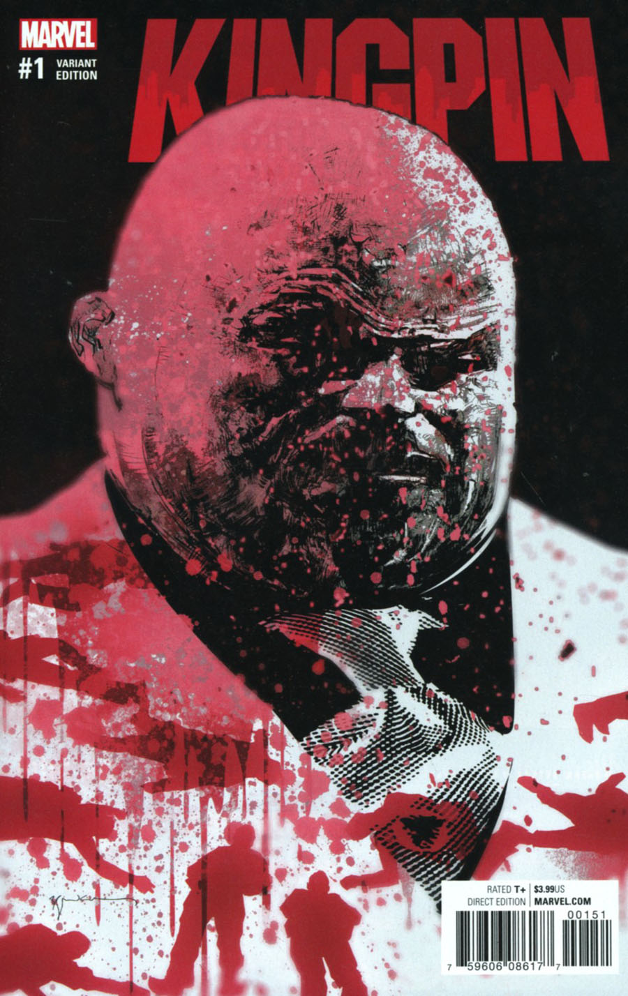 Kingpin Vol 2 #1 Cover G Incentive Bill Sienkiewicz Variant Cover