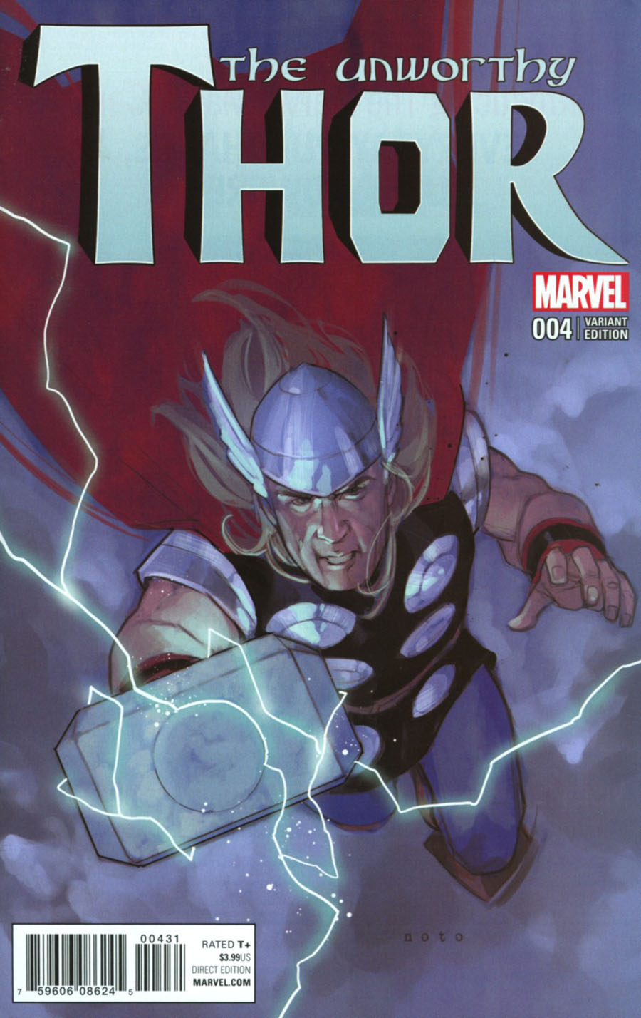 Unworthy Thor #4 Cover C Incentive Phil Noto Variant Cover