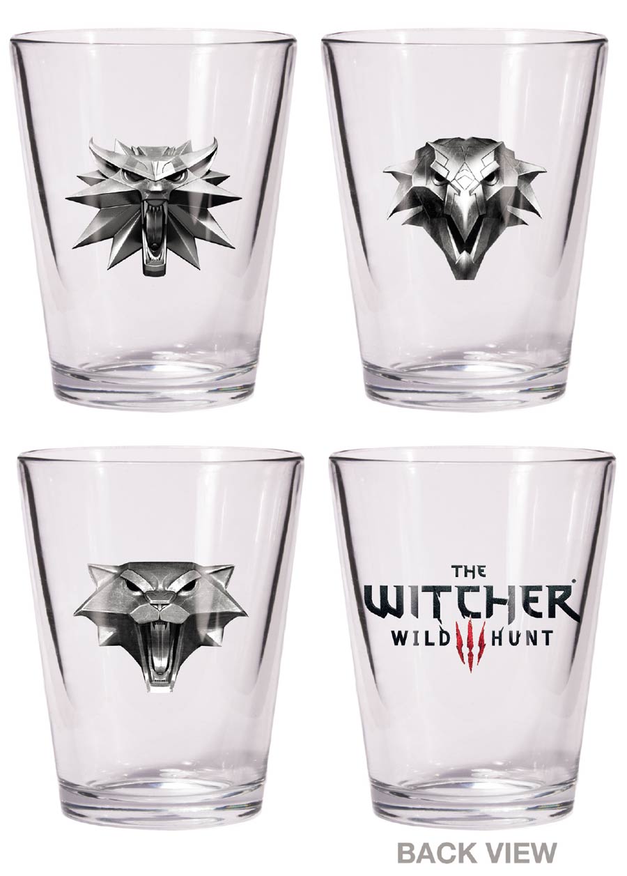 Witcher Shot Glass Set